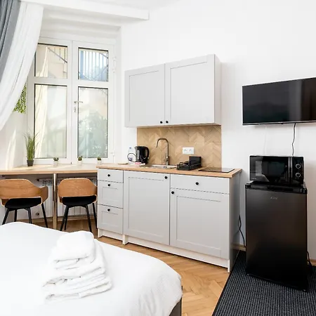 Starowislna Riverside דירה *